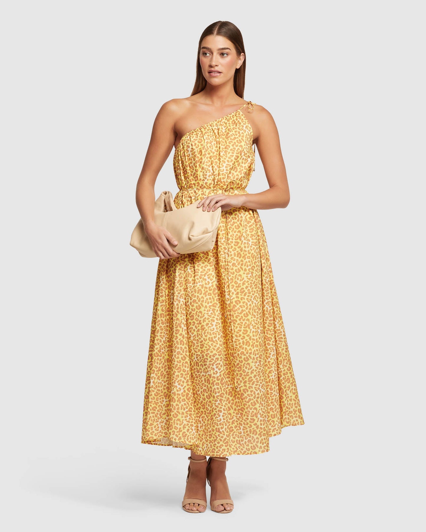 Tara Cotton Animal Print Dress