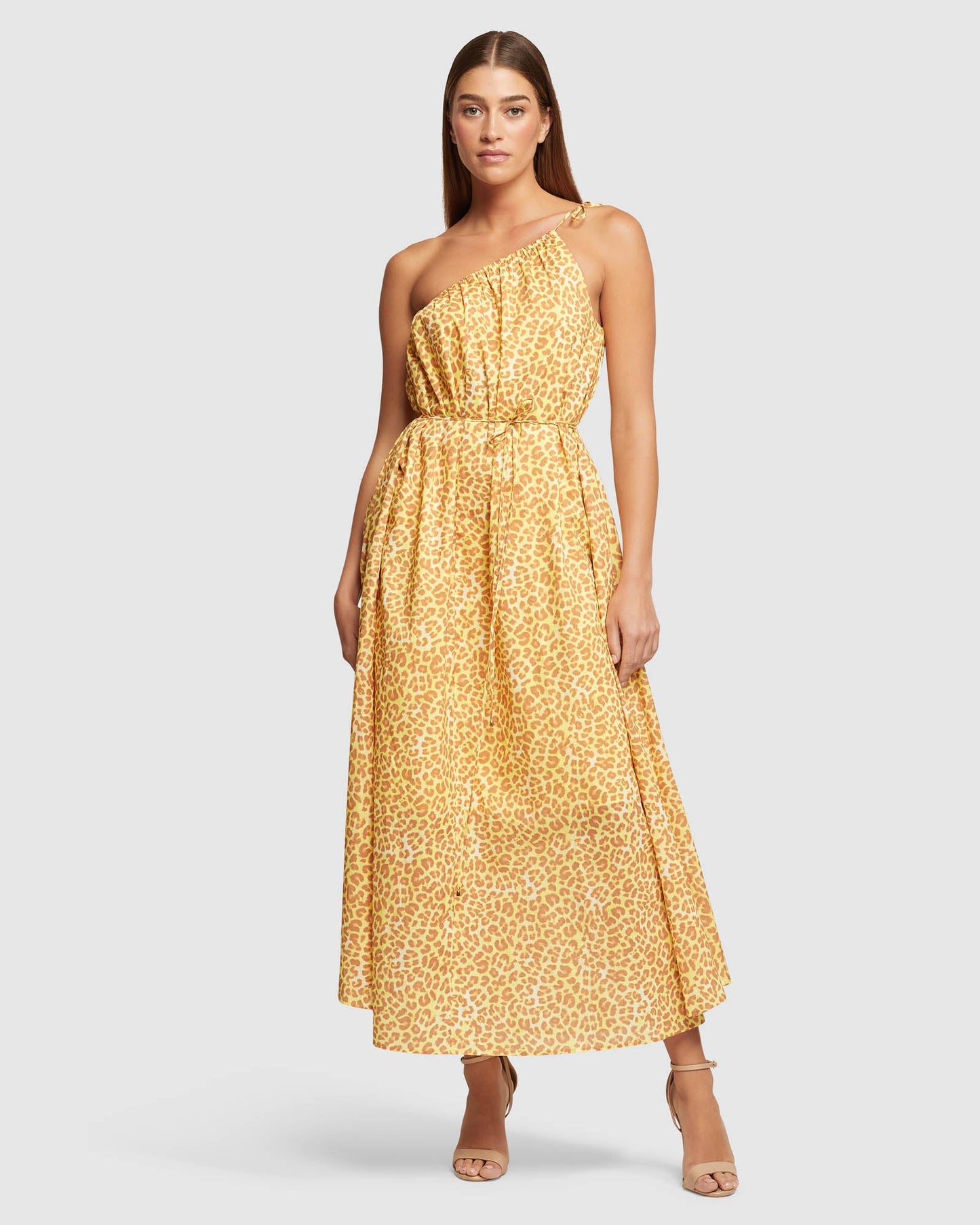 Tara Cotton Animal Print Dress
