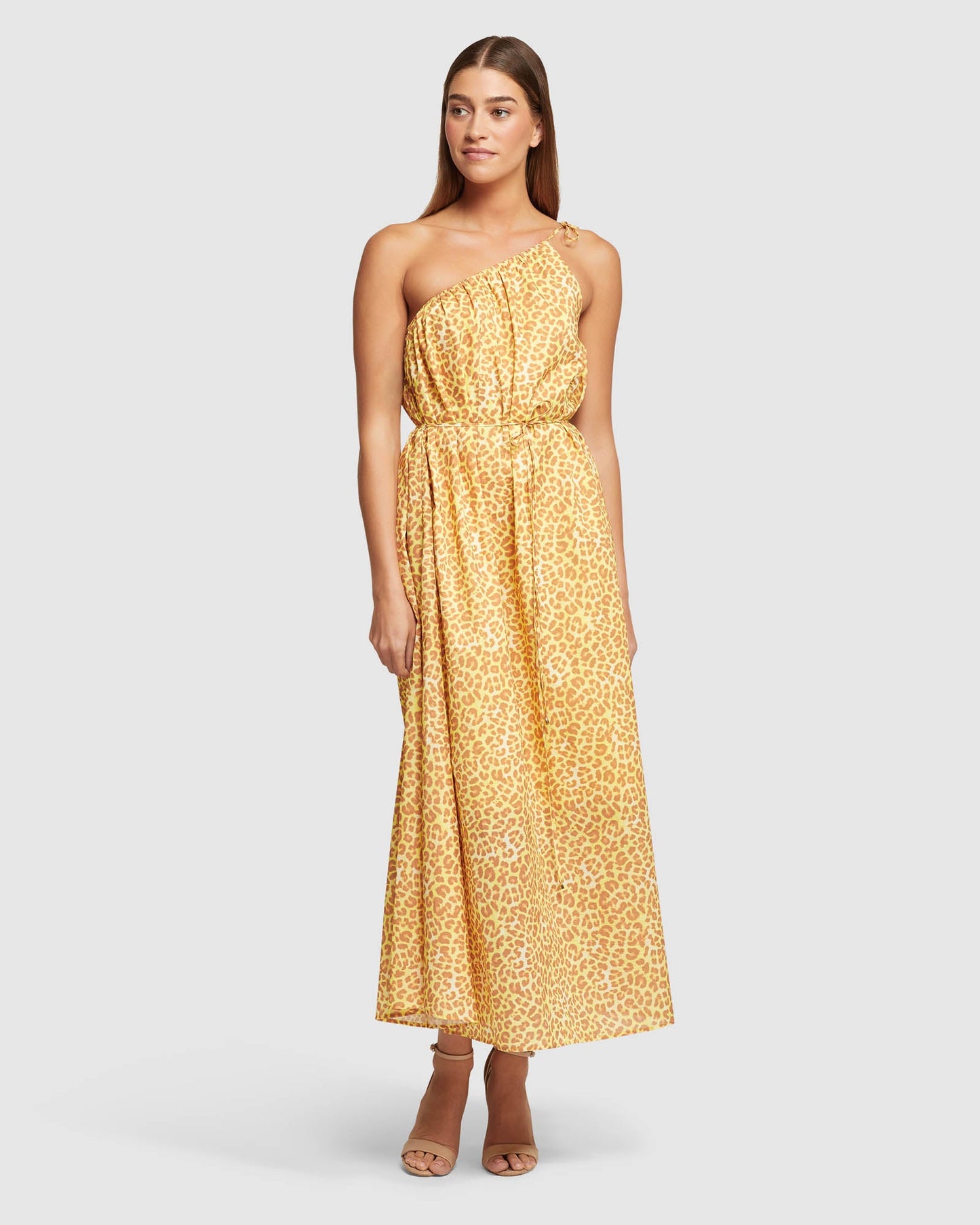 Tara Cotton Animal Print Dress