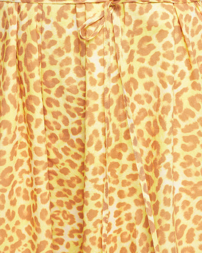 Tara Cotton Animal Print Dress