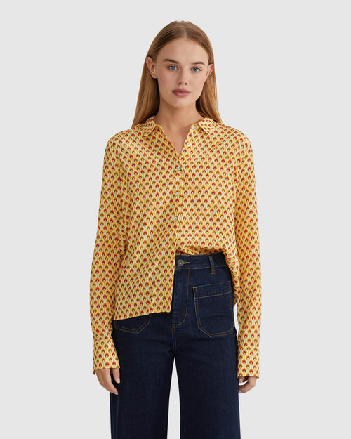 Poppy Printed Blouse