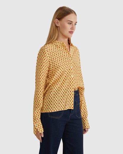 Poppy Printed Blouse