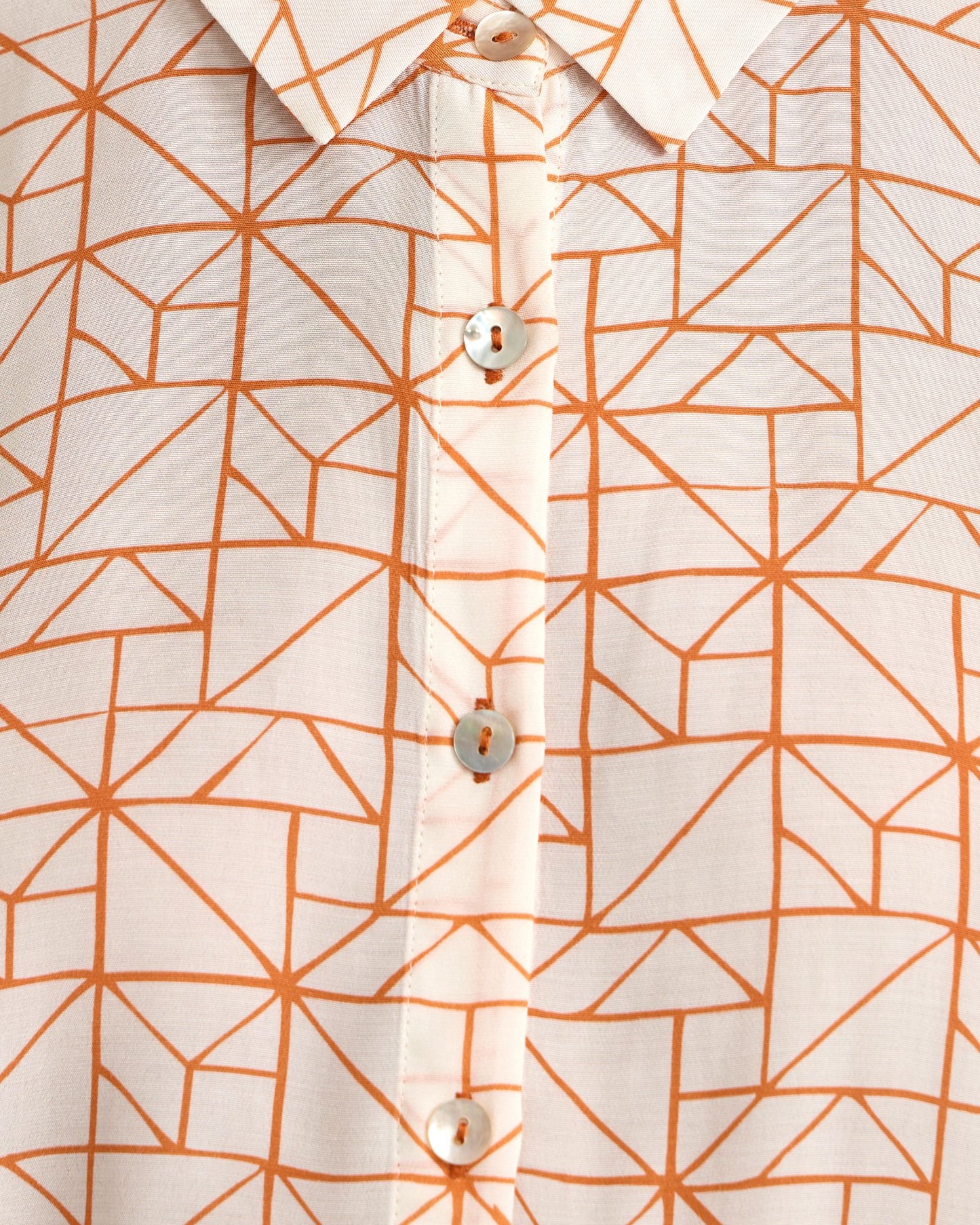 Poppy Geo Print Blouse