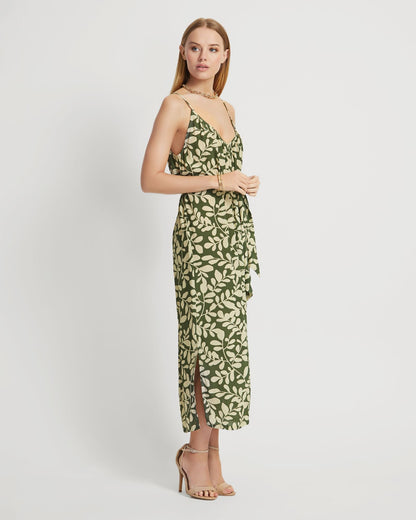 Kitty Vine Print Dress