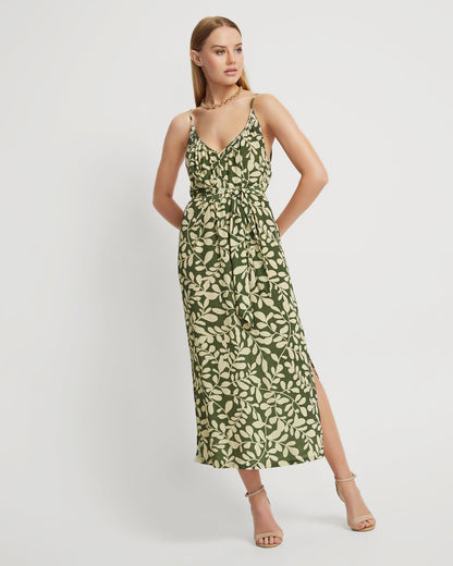 Kitty Vine Print Dress