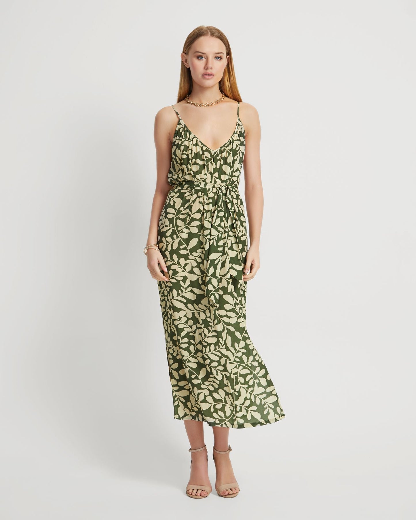 Kitty Vine Print Dress