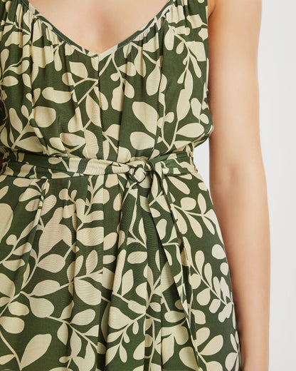 Kitty Vine Print Dress
