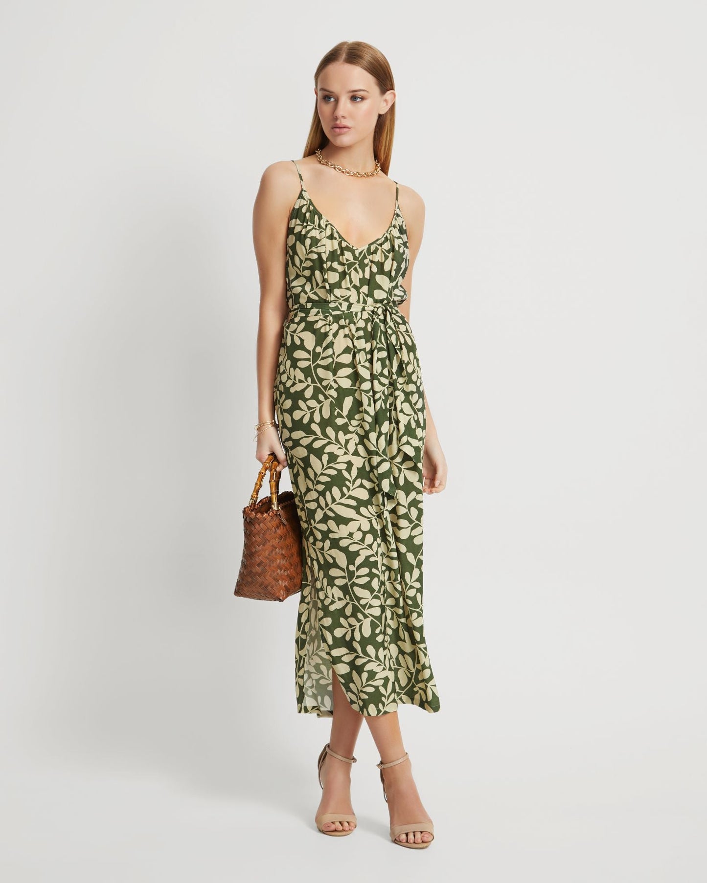 Kitty Vine Print Dress
