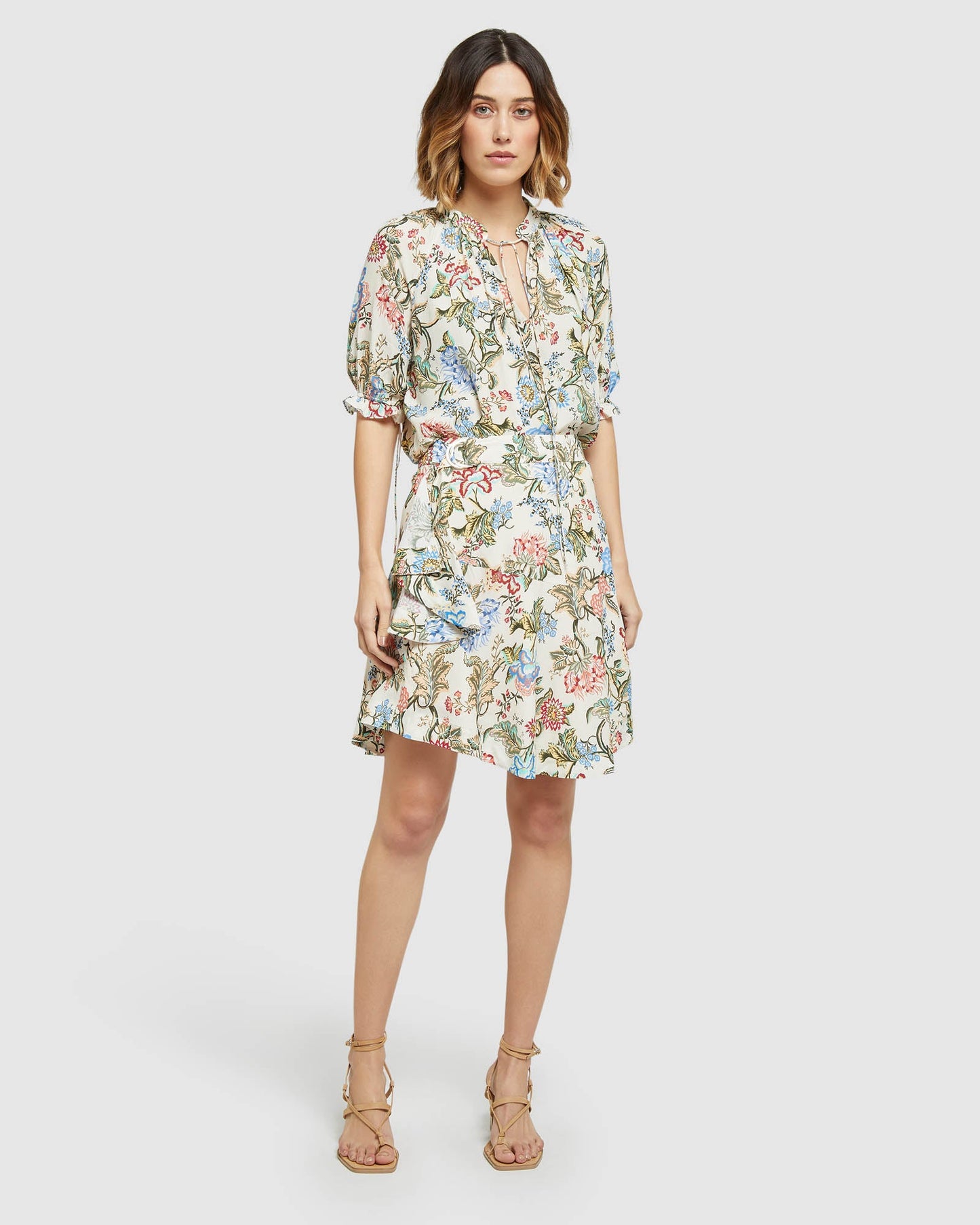 Mariella Chintz Print Skirt