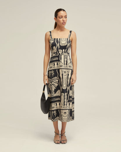 Margot Printed Dress