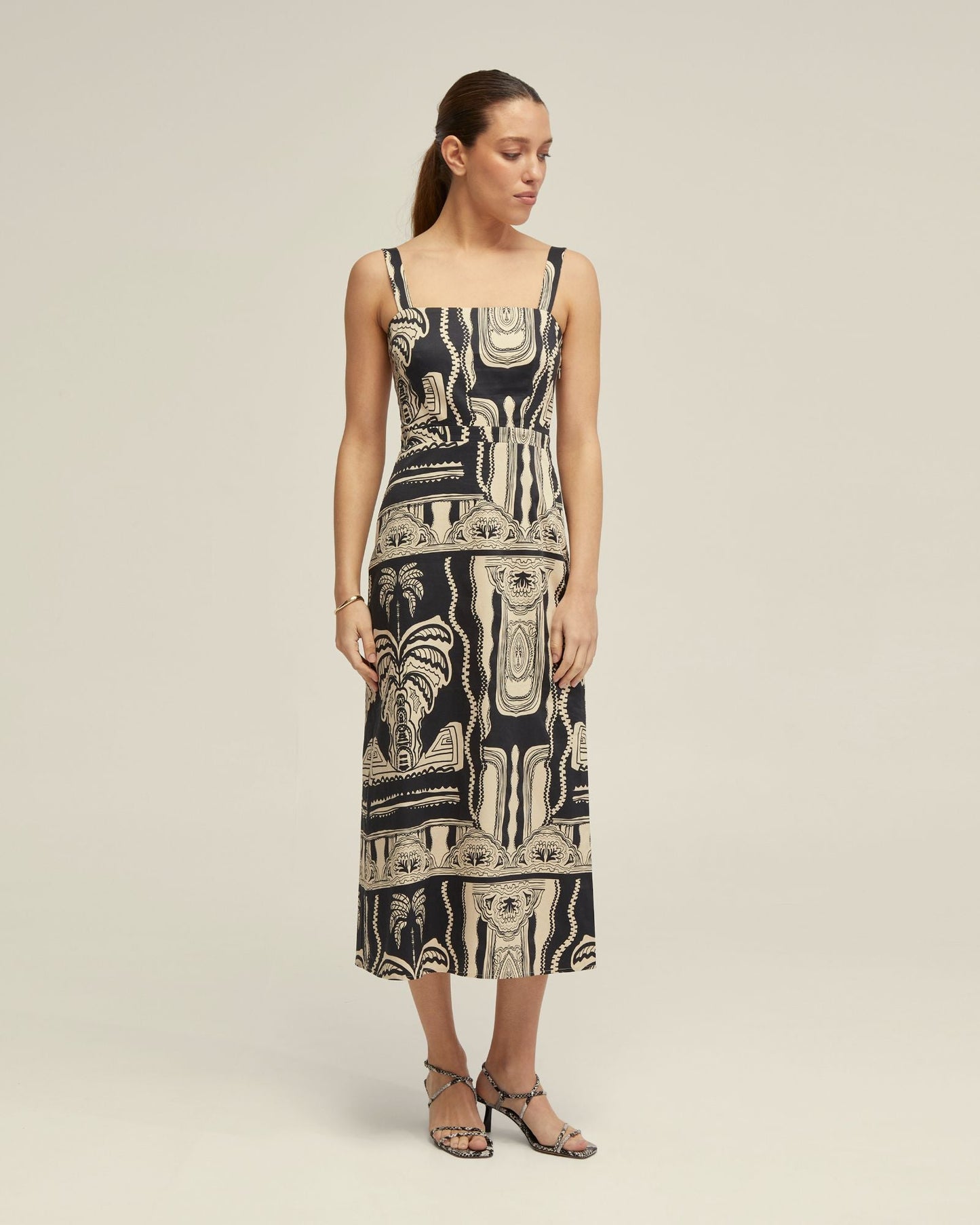 Margot Printed Dress