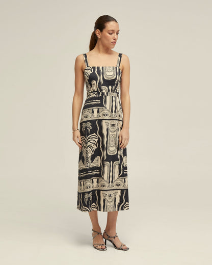 Margot Printed Dress