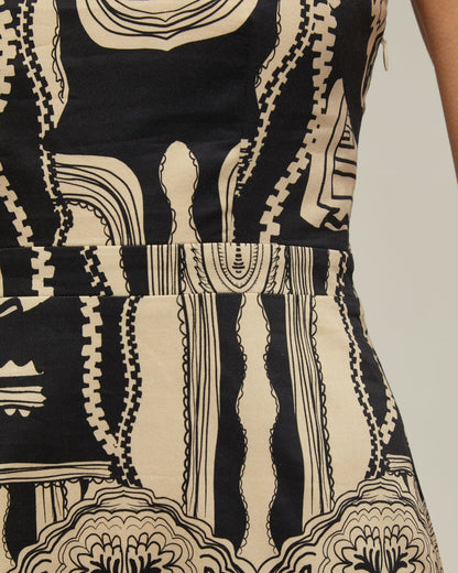 Margot Printed Dress