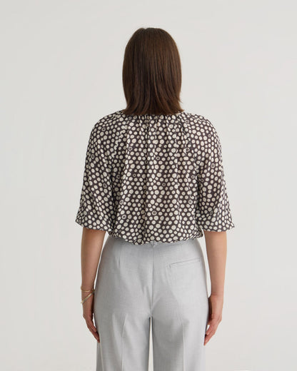 Simone Tie Neck Shirt
