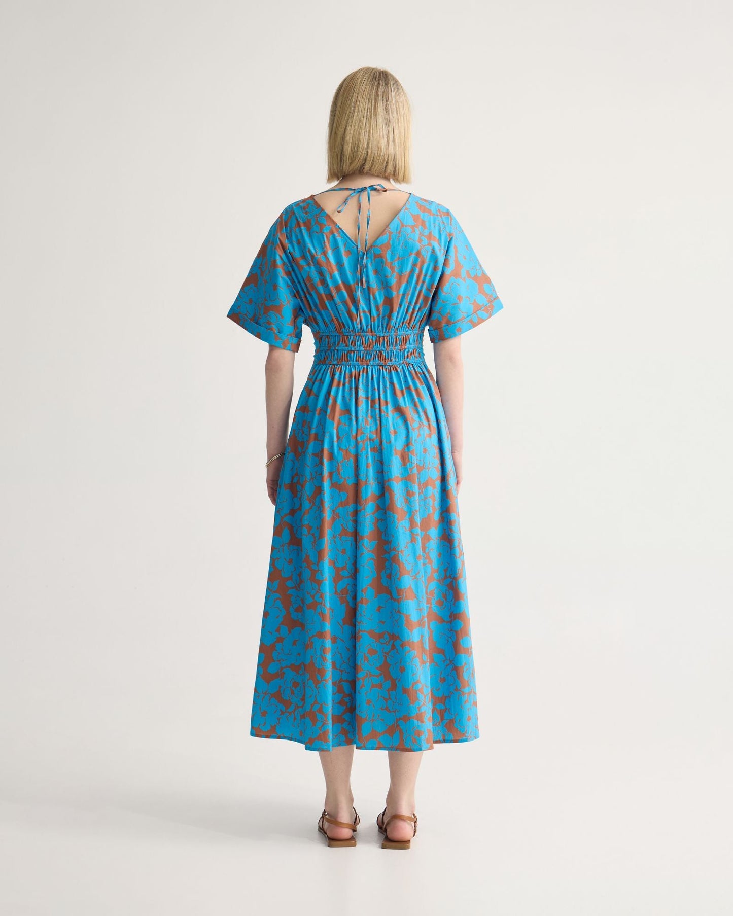 Blaire Printed Cotton Dress
