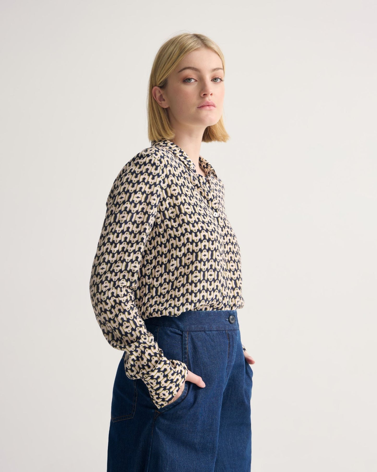 Poppy Printed Blouse