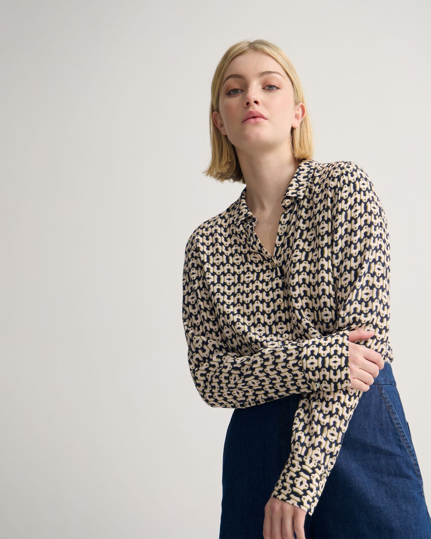 Poppy Printed Blouse