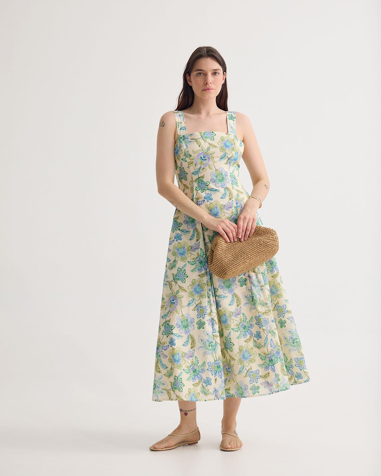 Marion Chintz Floral Dress