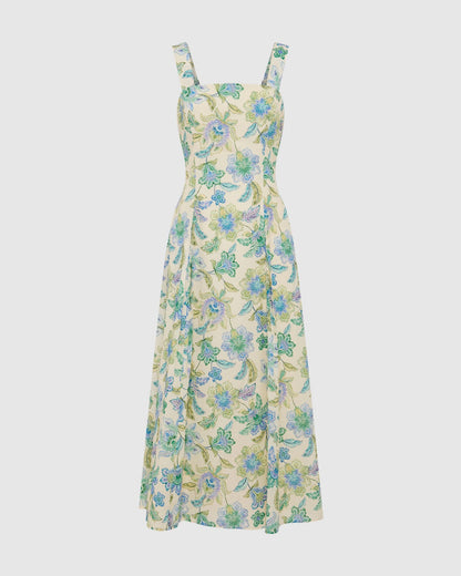 Marion Chintz Floral Dress