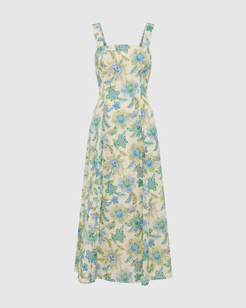 Marion Chintz Floral Dress