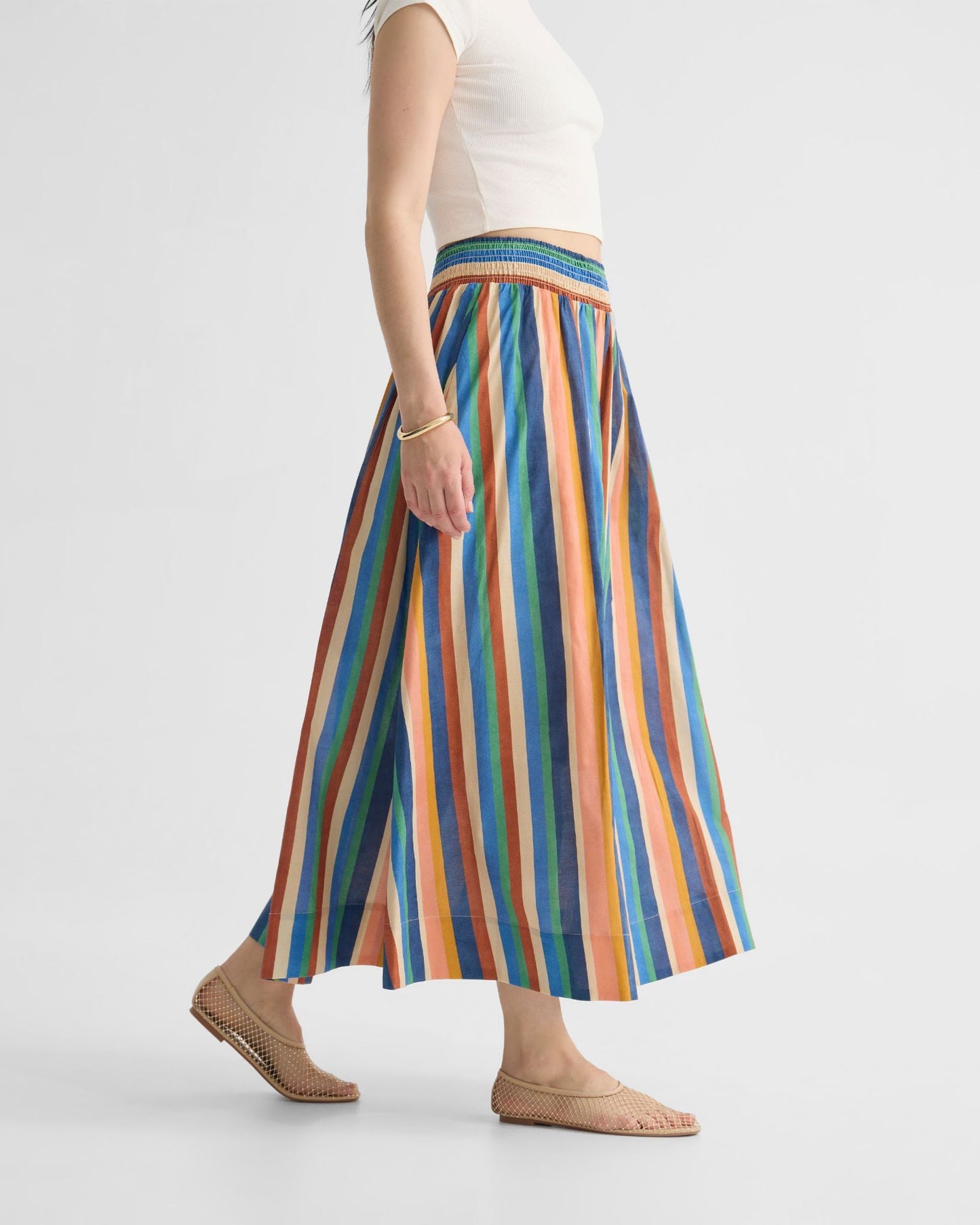 Bronte Striped Skirt