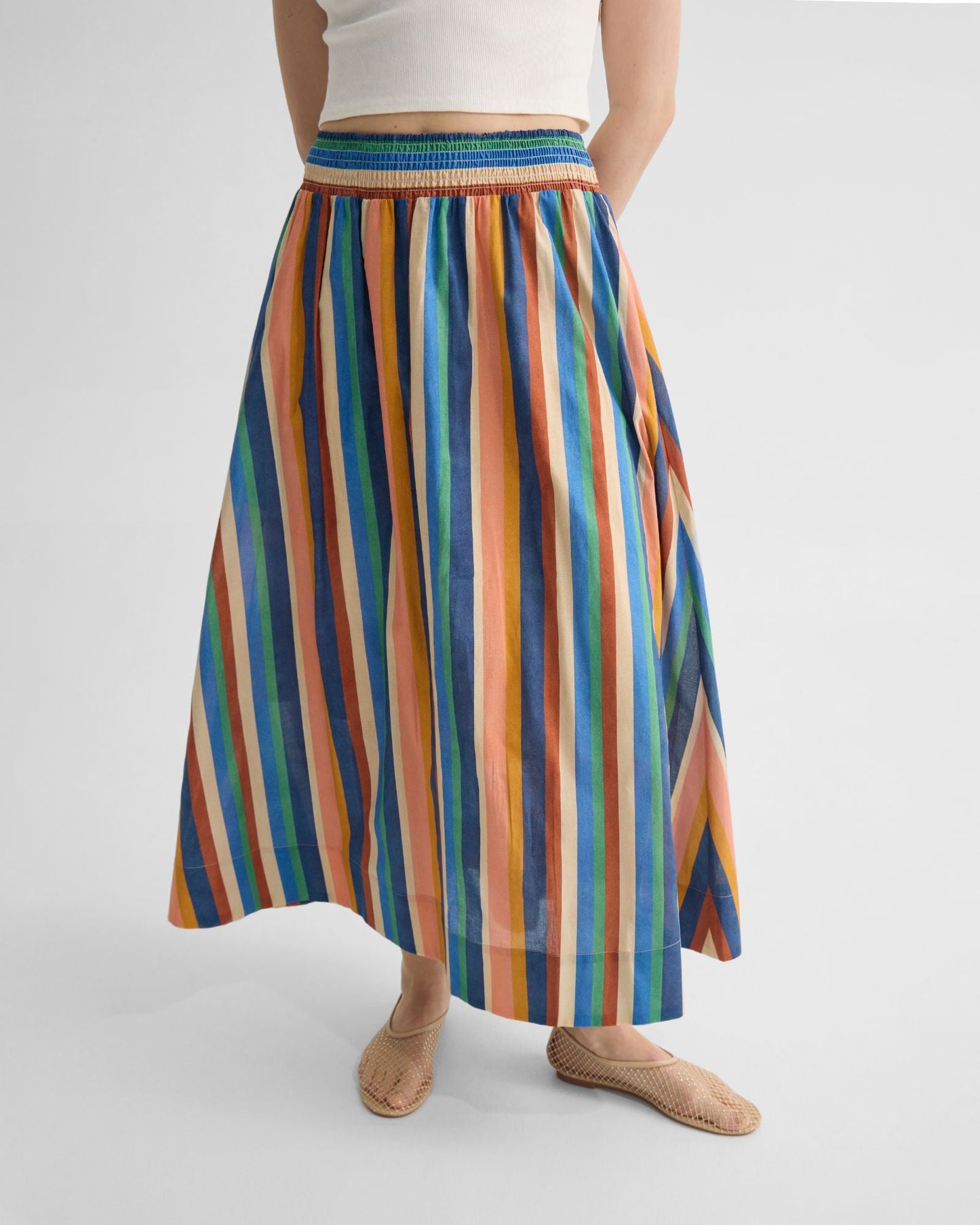 Bronte Striped Skirt