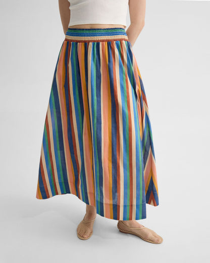 Bronte Striped Skirt