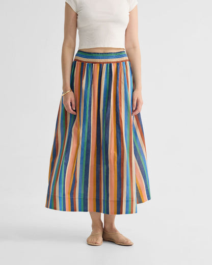 Bronte Striped Skirt