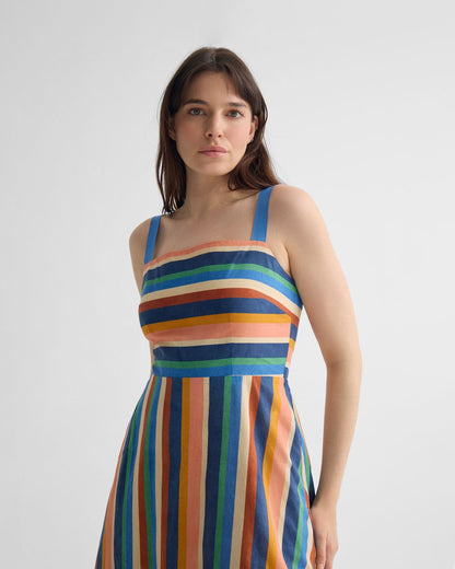 Madeira Striped Dress