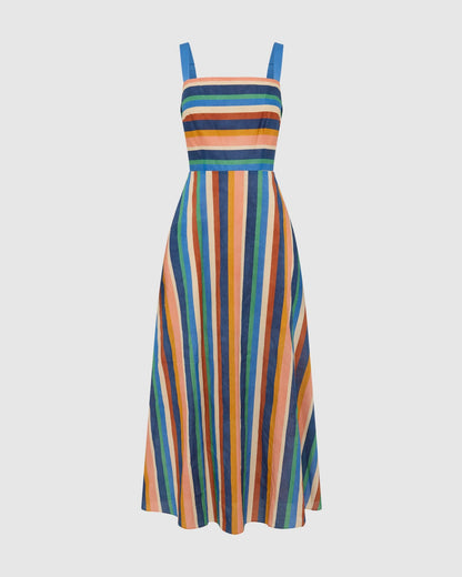 Madeira Striped Dress