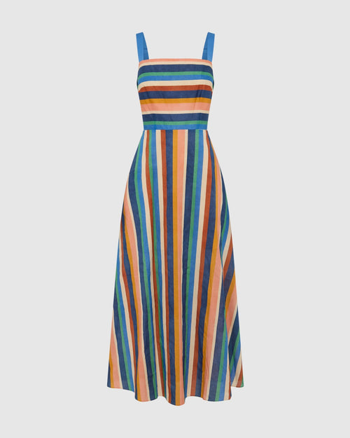 Madeira Striped Dress