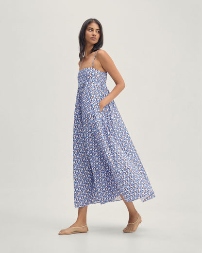 Jessie Cotton Printed Dress