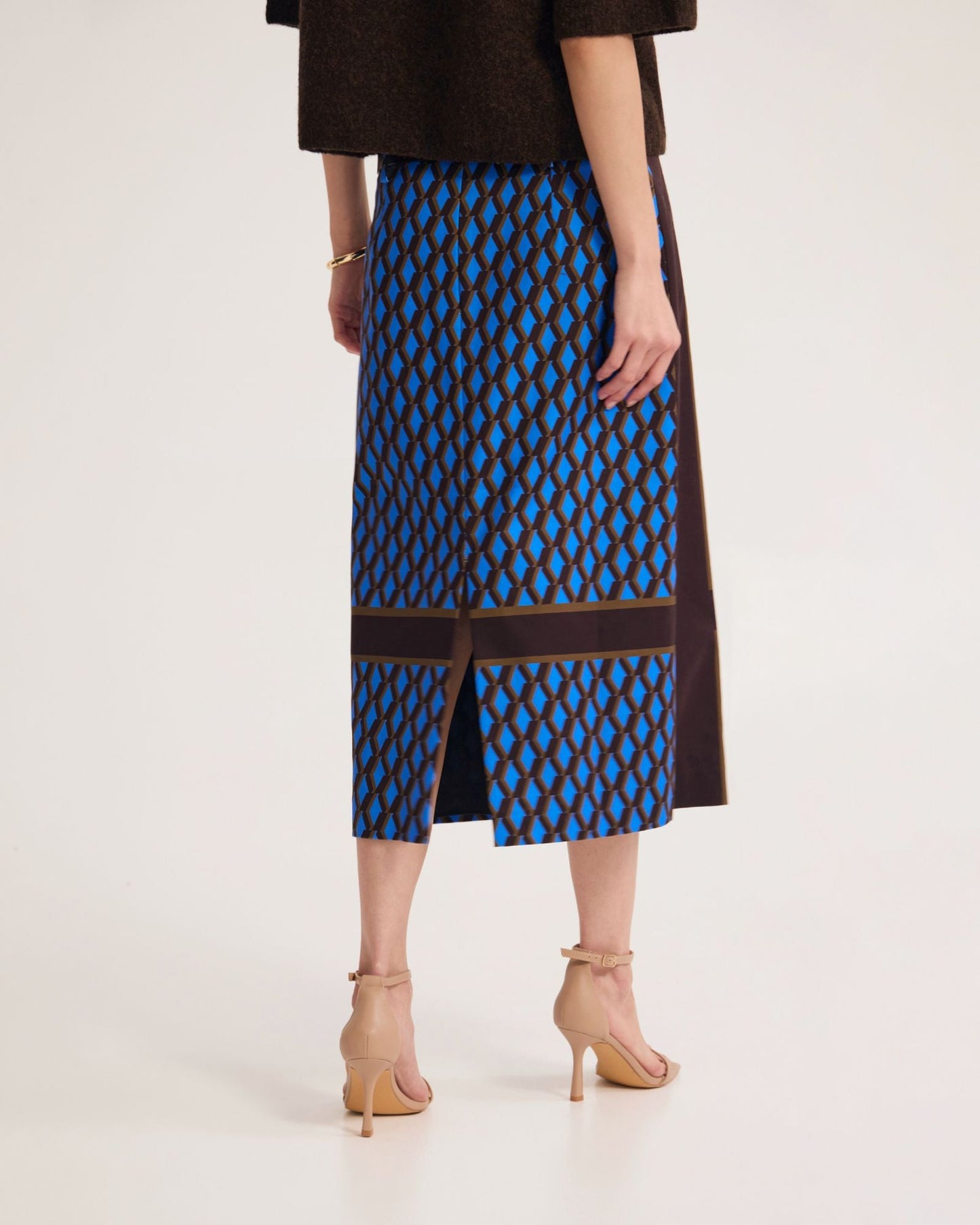 Nora Stretch Midi Skirt