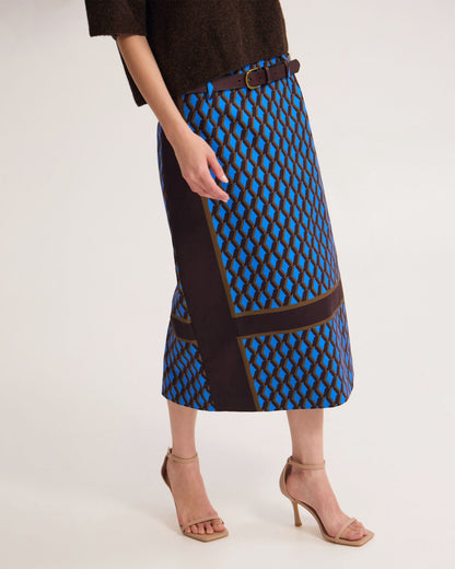 Nora Stretch Midi Skirt