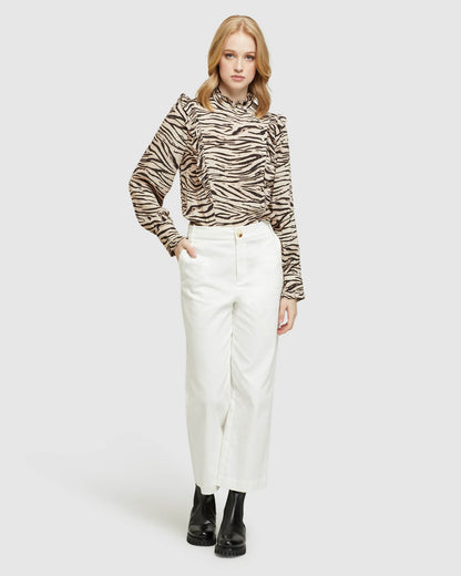 Beccy Animal Print Top
