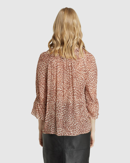 Grace Animal Printed Top