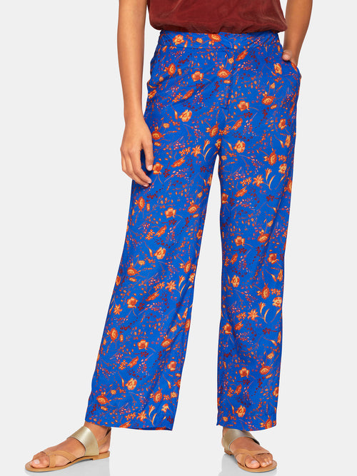 Cyia Floral Print Pants
