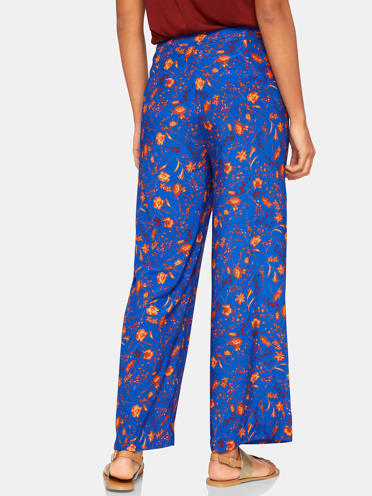 Cyia Floral Print Pants