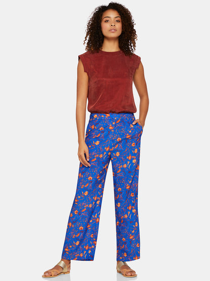 Cyia Floral Print Pants