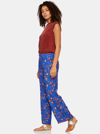 Cyia Floral Print Pants