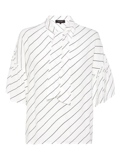 Persia Short Sleeve Striped Blousex