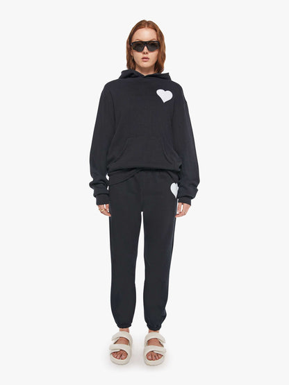 SPRWMN Heart Hoodie - Black