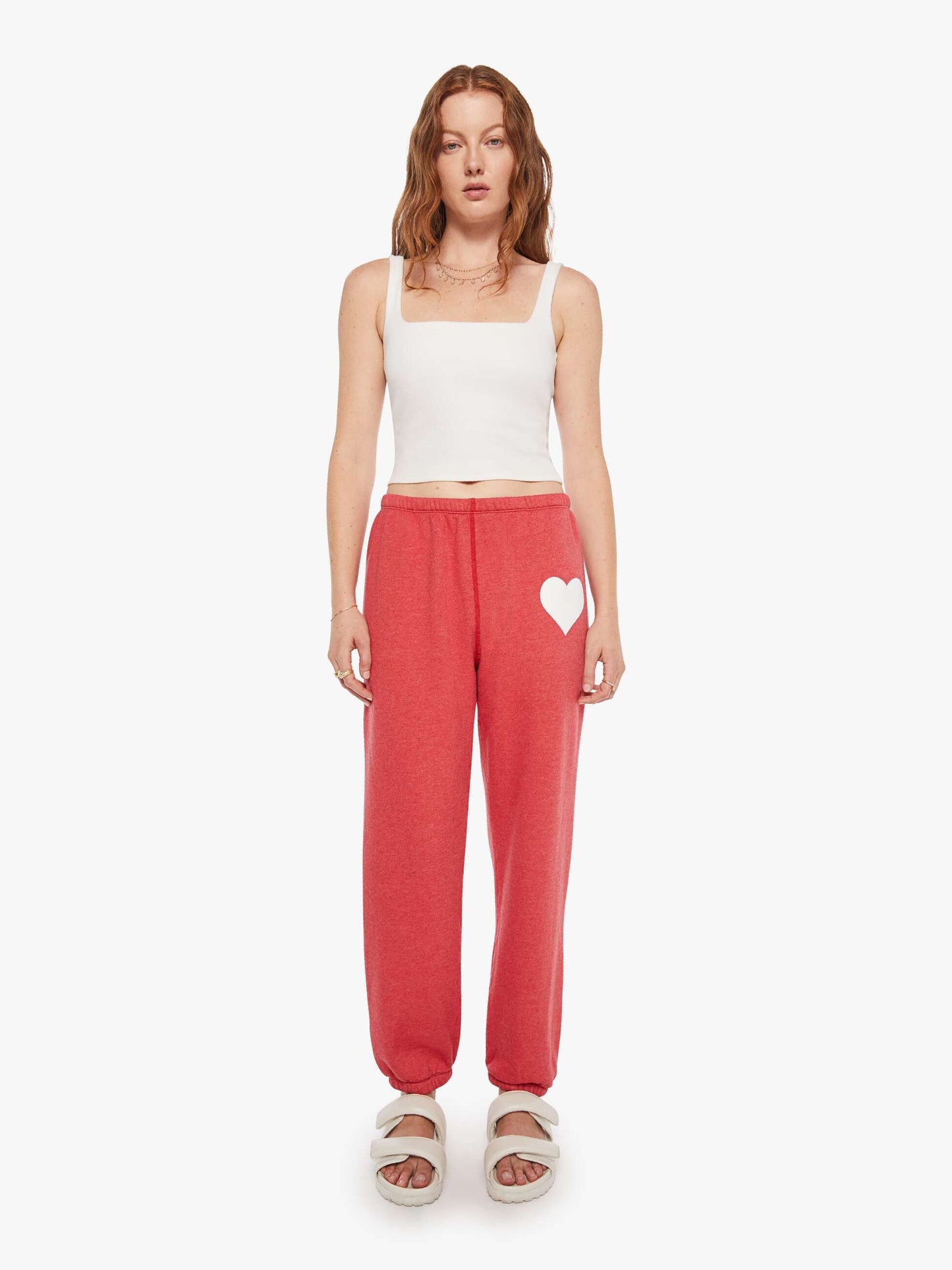 SPRWMN Heart Sweatpant - Red