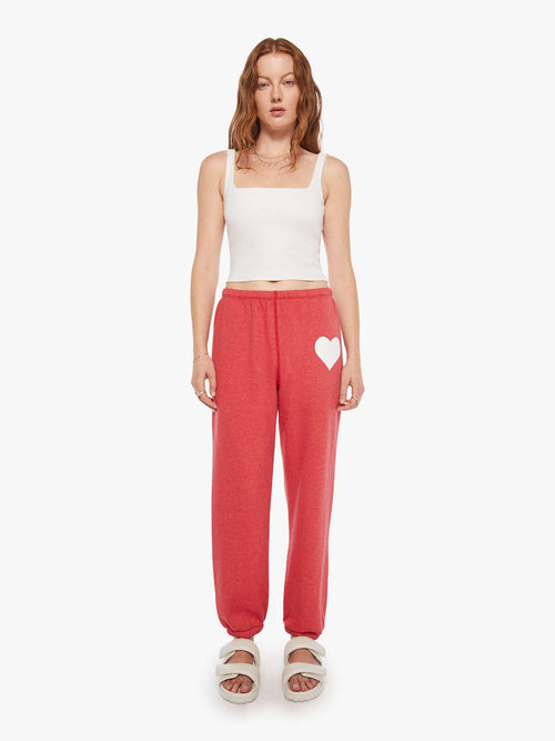 SPRWMN Heart Sweatpant - Red