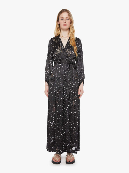 Natalie Martin Nico L/S Maxi - Midnight Burnout