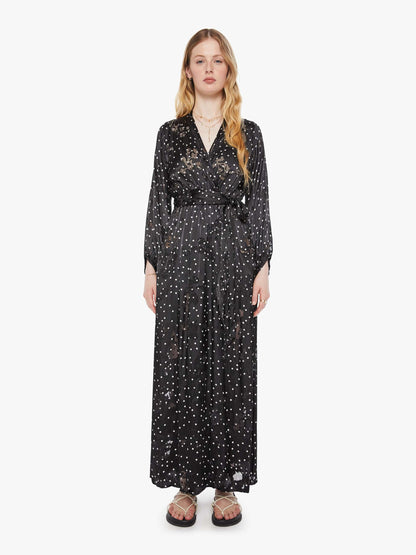 Natalie Martin Nico L/S Maxi - Midnight Burnout