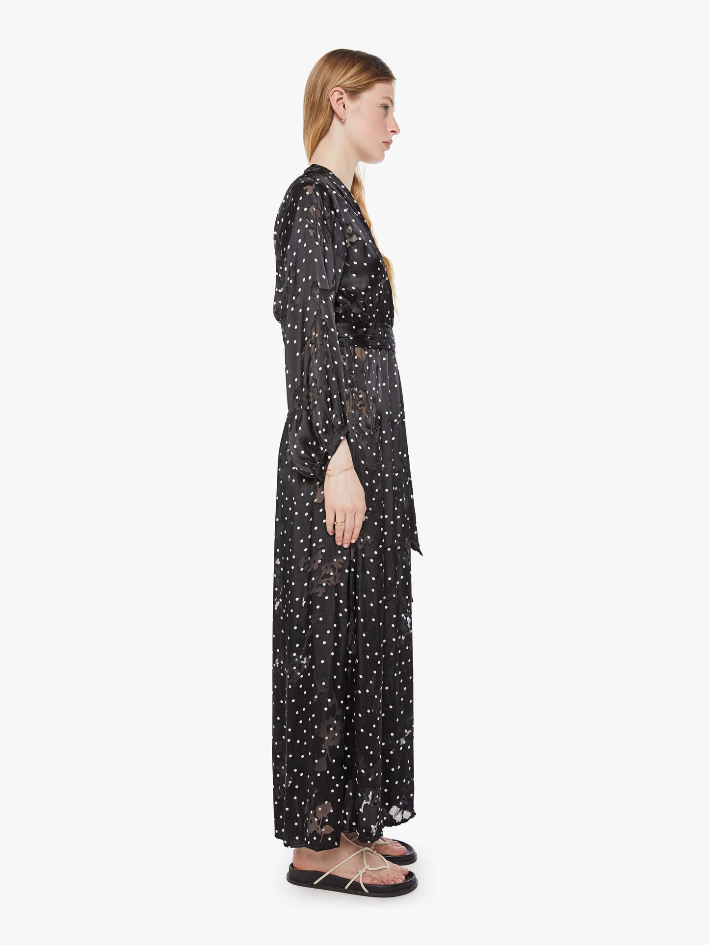 Natalie Martin Nico L/S Maxi - Midnight Burnout