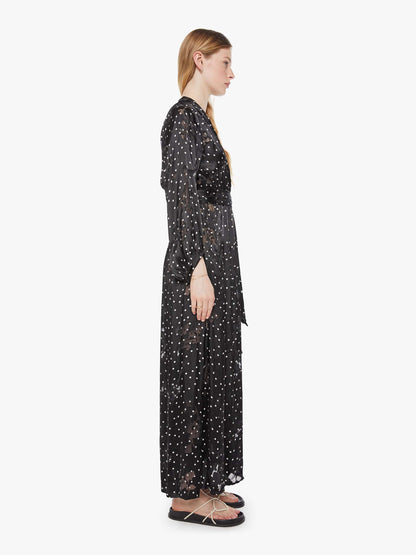 Natalie Martin Nico L/S Maxi - Midnight Burnout