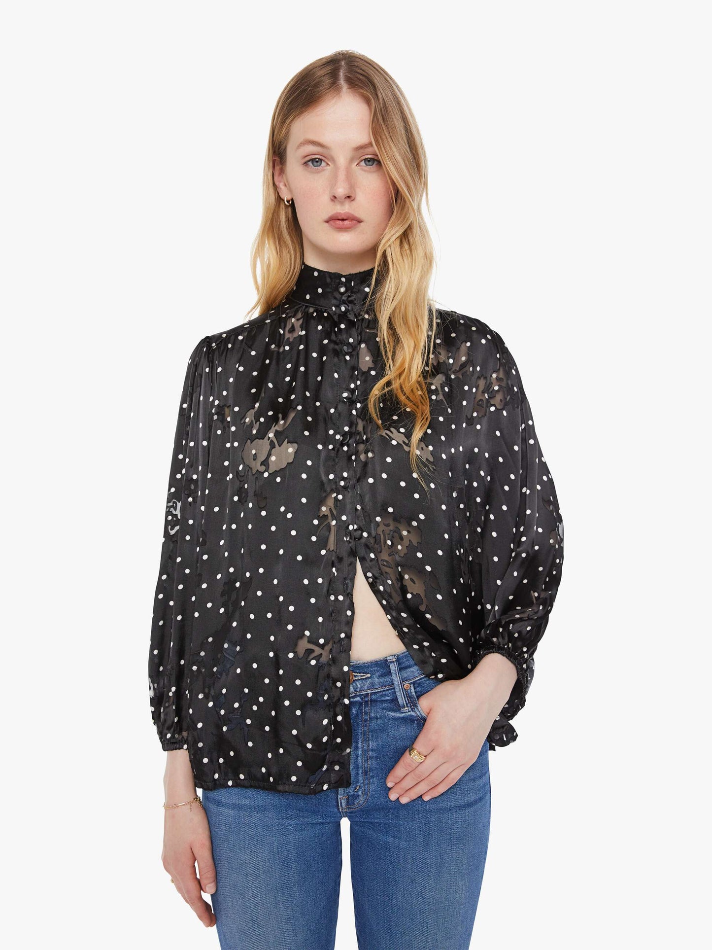 Natalie Martin Iris Top - Midnight Burnout
