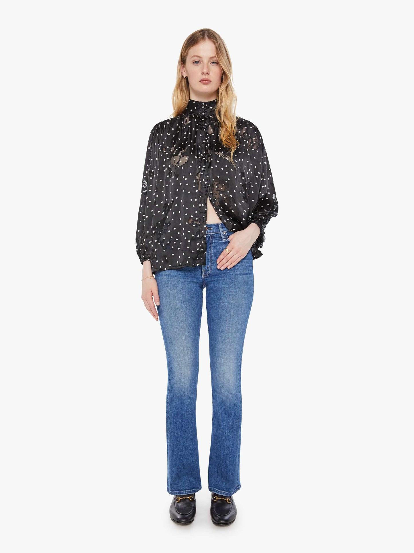 Natalie Martin Iris Top - Midnight Burnout